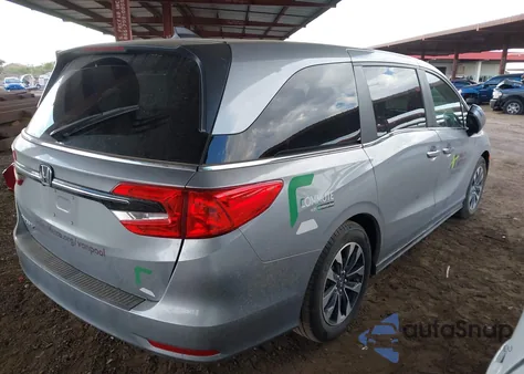 2024 Honda Odyssey Ex-L from USA, damaged, VIN 5FNRL6H64RB036508